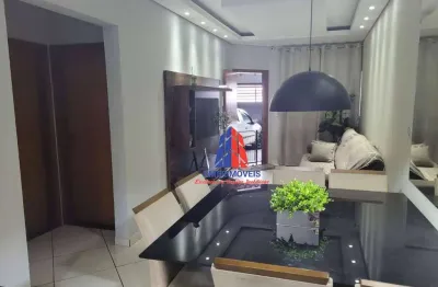 Casa com 3 dormitórios à venda, 150 m² por r$ 420.000 - jardim das orquídeas - americana/sp