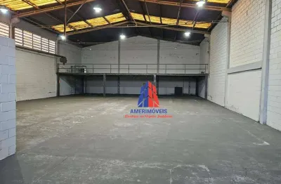 Galpão para alugar, 656 m² por r$ 7.500/mês - cidade industrial - santa bárbara d'oeste/sp