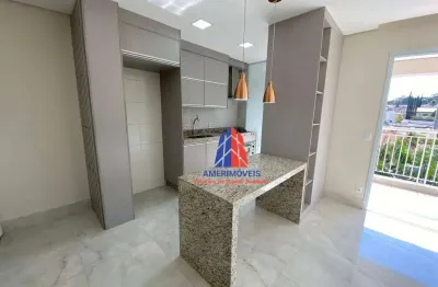 Apartamento com 3 dormitórios para alugar, 77 m² por r$ 4.622,00/mês - santo antônio - americana/sp