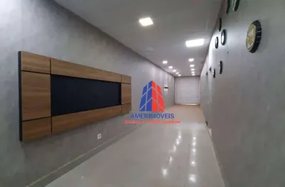 Salão para alugar, 167 m² por r$ 12.110,00/mês - jardim firenze - santa bárbara d'oeste/sp