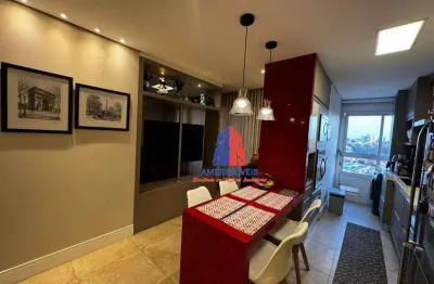 Apartamento com 3 dormitórios à venda, 77 m² por r$ 820.000,00 - santo antônio - americana/sp