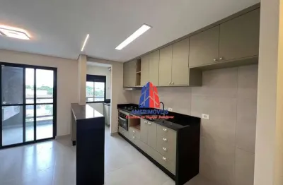 Apartamento com 2 dormitórios para alugar, 70 m² por r$ 3.570,00/mês - jardim ipiranga - americana/sp