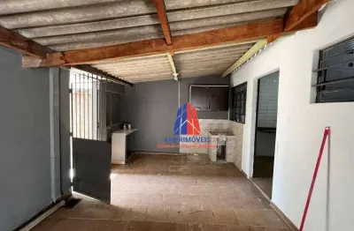 Edícula com 1 dormitório para alugar, 54 m² por r$ 1.038,33/mês - vila molon - americana/sp