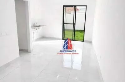 Sobrado com 2 dormitórios para alugar, 55 m² por r$ 1.954,85/mês - jardim pacaembu - americana/sp