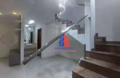 Casa com 3 dormitórios para alugar, 186 m² por R$ 4.126/mês - Parque Novo Mundo - Americana/SP