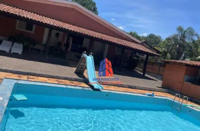 Chácara com 3 dormitórios à venda, 5000 m² por R$ 1.400.000,00 - Chácaras de Recreiro Represa - Nova Odessa/SP