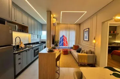 Apartamento com 2 dormitórios à venda, 49 m² por R$ 255.000 - Jardim Primavera - Nova Odessa/SP