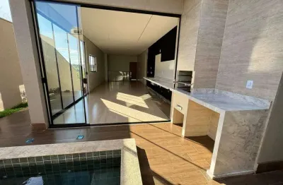 Sobrado com 215m² 4 suítes condomínio jardins porto