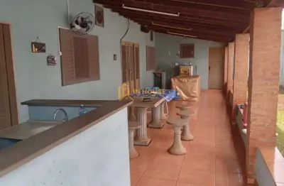 Rancho de luxo a venda em marina clube, miguelopolis: 2 suites, piscina e campo de futebol!