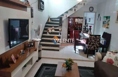 Sobrado com 3 dormitórios à venda por r$ 424.000,00 - vila cascatinha - são vicente/sp