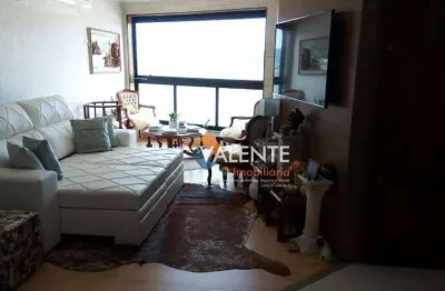 Apartamento com 3 dormitórios à venda, 134 m² por r$ 905.000,00 - centro - são vicente/sp
