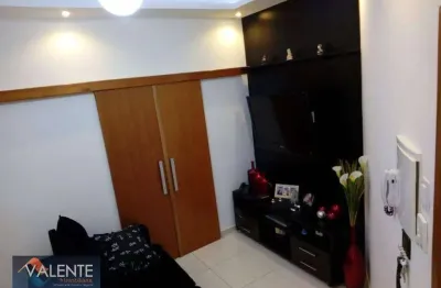 Apartamento com 2 dormitórios à venda, 56 m² por r$ 280.000,00 - vila mathias - santos/sp