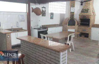 Apartamento com 2 dormitórios à venda, 80 m² por r$ 400.000,00 - jardim três marias - guarujá/sp