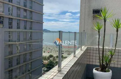 Apartamento com 2 dormitórios à venda, 125 m² por r$ 450.000,00 - itararé - são vicente/sp