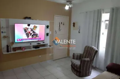 Apartamento com 2 dormitórios à venda, 56 m² por r$ 240.000,00 - itararé - são vicente/sp