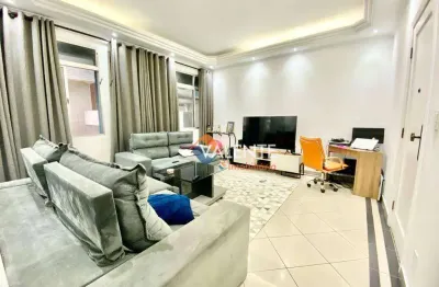 Apartamento com 2 dormitórios à venda, 122 m² por r$ 700.000,00 - itararé - são vicente/sp