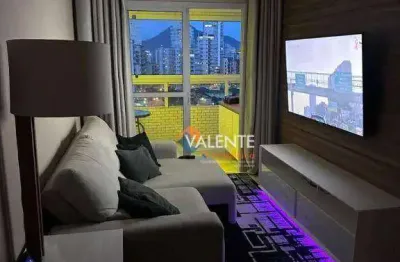 Apartamento com 2 dormitórios à venda, 61 m² por r$ 530.000,00 - vila guilhermina - praia grande/sp