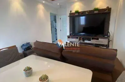 Apartamento com 1 dormitório à venda, 55 m² por r$ 325.000,00 - centro - são vicente/sp