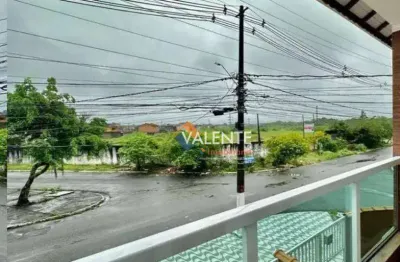 Sobrado com 2 dormitórios à venda, 72 m² por r$ 340.000,00 - jardim quietude - praia grande/sp