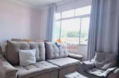 Apartamento com 2 dormitórios à venda, 85 m² por r$ 280.000,00 - parque bitaru - são vicente/sp