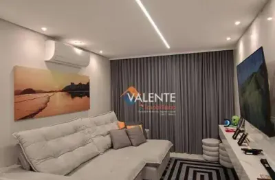 Apartamento com 2 dormitórios à venda, 89 m² por r$ 910.000,00 - pompéia - santos/sp
