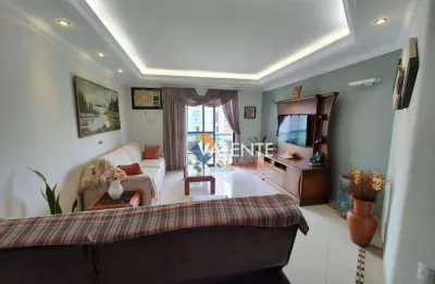 Apartamento com 3 dormitórios à venda, 150 m² por r$ 1.050.000,00 - embaré - santos/sp