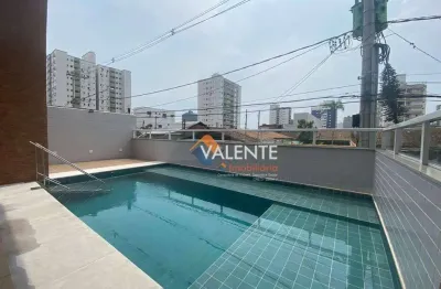 Apartamento com 2 dormitórios à venda, 72 m² por r$ 599.000,00 - vila guilhermina - praia grande/sp