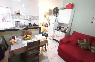 Casa com 2 dormitórios à venda, 66 m² por r$ 330.000,00 - mirim - praia grande/sp