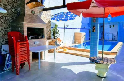 Casa com 2 dormitórios à venda, 105 m² por r$ 650.000,00 - mirim - praia grande/sp