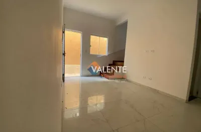 Sobrado com 2 dormitórios à venda por r$ 320.000,00 - caiçara - praia grande/sp