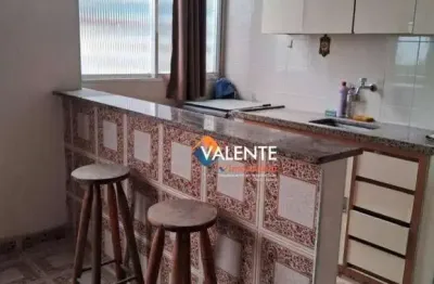 Kitnet com 1 dormitório à venda, 34 m² por r$ 208.000,00 - canto do forte - praia grande/sp