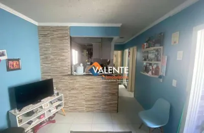 Apartamento com 2 dormitórios à venda, 54 m² por r$ 170.000,00 - vila antártica - praia grande/sp