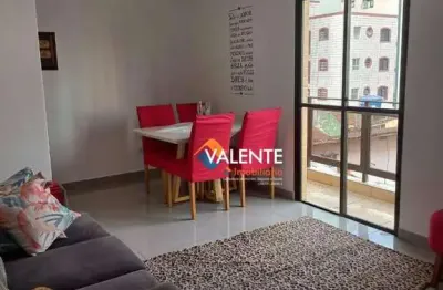 Apartamento com 1 dormitório à venda, 55 m² por r$ 270.000,00 - vila guilhermina - praia grande/sp