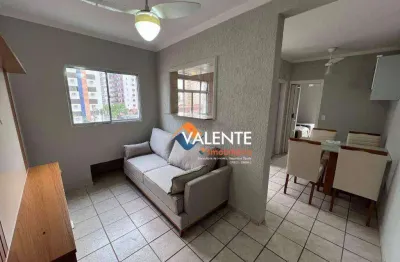 Apartamento com 1 dormitório à venda, 40 m² por r$ 250.000,00 - tupi - praia grande/sp