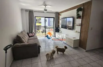 Apartamento com 2 dormitórios à venda, 110 m² por r$ 509.000,00 - aviação - praia grande/sp