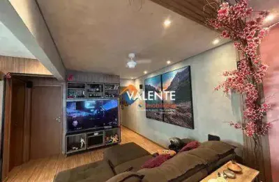 Apartamento com 2 dormitórios à venda, 120 m² por r$ 615.000,00 - vila guilhermina - praia grande/sp