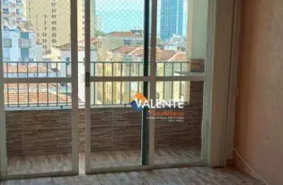 Apartamento com 2 dormitórios à venda, 80 m² por r$ 405.000,00 - centro - são vicente/sp