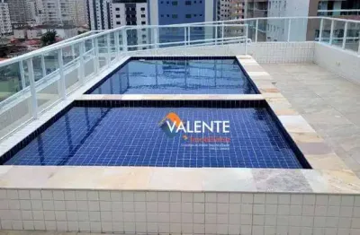 Apartamento com 1 dormitório à venda, 40 m² por r$ 299.000,00 - vila guilhermina - praia grande/sp