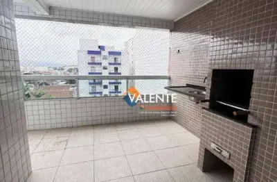 Apartamento com 2 dormitórios à venda, 85 m² por r$ 490.000,00 - vila guilhermina - praia grande/sp
