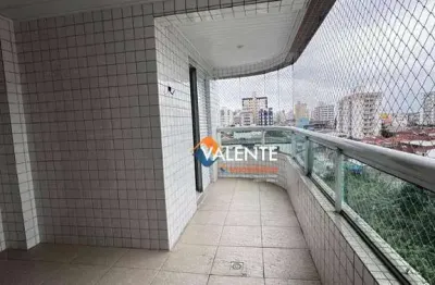 Apartamento com 2 dormitórios à venda, 85 m² por r$ 490.000,00 - vila guilhermina - praia grande/sp