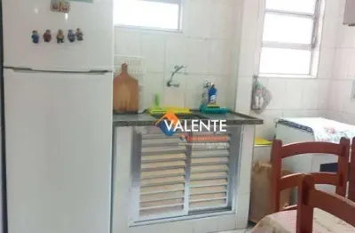 Kitnet mobiliado com 1 dormitório à venda, 36 m² por r$ 240.000 - canto do forte - praia grande/sp