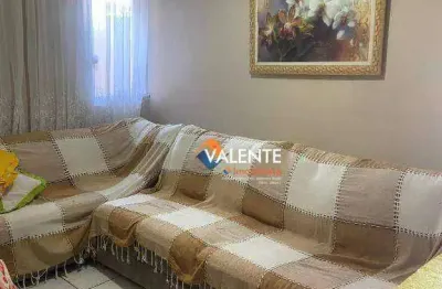 Casa com 2 dormitórios à venda, 60 m² por r$ 200.000,00 - jardim rio branco - são vicente/sp