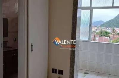 Apartamento com 1 dormitório à venda, 50 m² por r$ 220.000,00 - boa vista - são vicente/sp