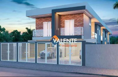 Casa com 2 dormitórios à venda por r$ 269.720,00 - parque bitaru - são vicente/sp