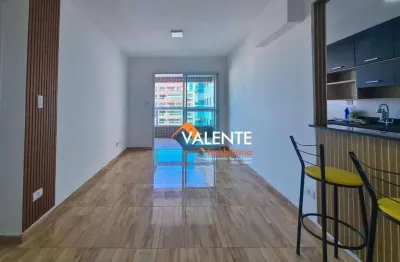 Apartamento com 2 dormitórios à venda, 75 m² por r$ 650.000,00 - boqueirão - praia grande/sp