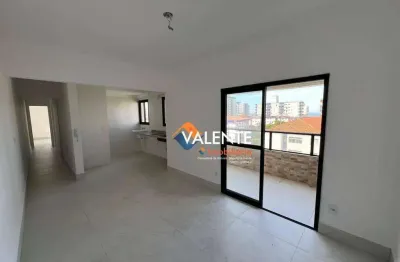 Apartamento com 2 dormitórios à venda, 68 m² por r$ 485.000,00 - vila caiçara - praia grande/sp