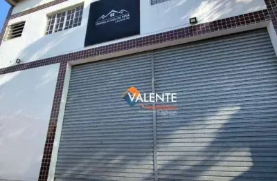 Galpão para alugar, 462 m² por r$ 10.000/mês - jardim glória - praia grande/sp