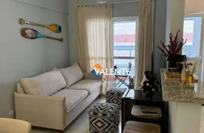 Apartamento com 2 dormitórios para alugar, 62 m² por r$ 3.800,00/mês - vilamar - praia grande/sp
