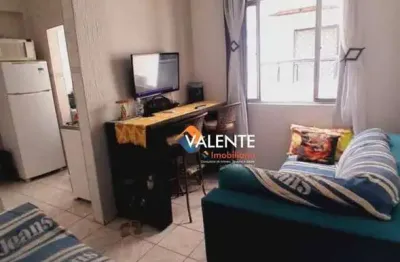 Apartamento com 1 dormitório à venda, 50 m² por r$ 265.000,00 - aviação - praia grande/sp