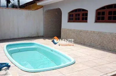 Casa com 4 dormitórios à venda, 270 m² por r$ 680.000,00 - balneário flórida - praia grande/sp